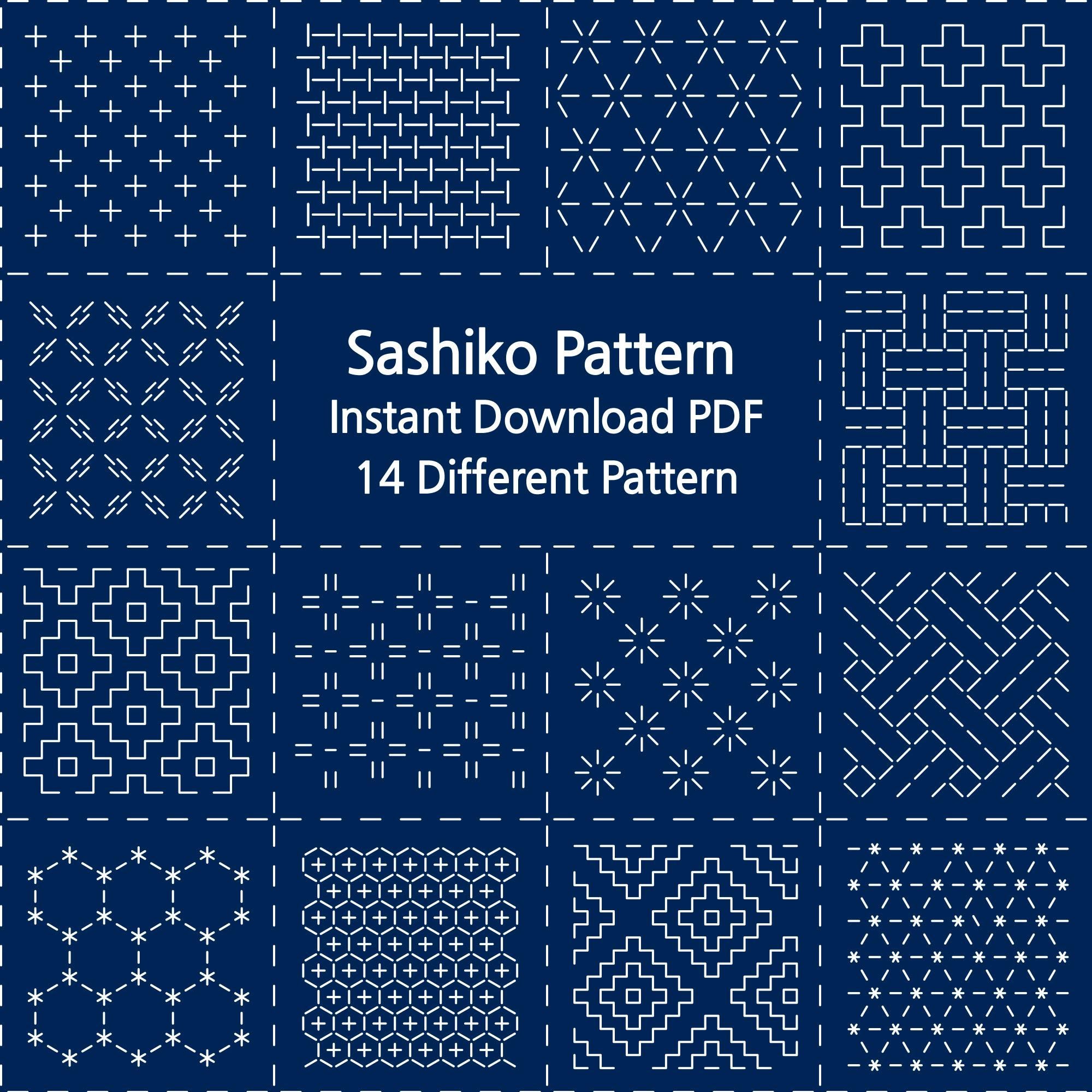 14-sashiko-embroidery-patterns-pdf-japanese-geometric-design-vol-1