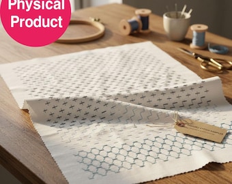 Sashiko Stitch Sampler – Layered Lattice