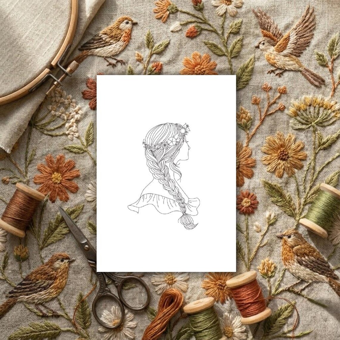 Anne Embroidery Pattern PDF - Beginner's Guide With 32 Basic Stitches ...