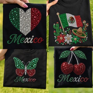 Viva Mexico PNG bundle, Mexican Flag Script Design, Mexican Pride PNG, Fiesta Shirt Design, Sublimation Digital Download