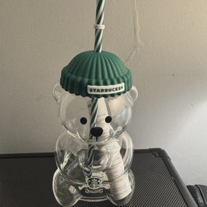 Starbucks Bear Bearista Cup Glass - Brand New/Sealed - Authentic