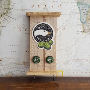 Goose Island Key Hook with Reclaimed Pallet Wood
