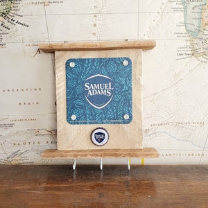 Sam Adams Key Hook with Reclaimed Pallet Wood