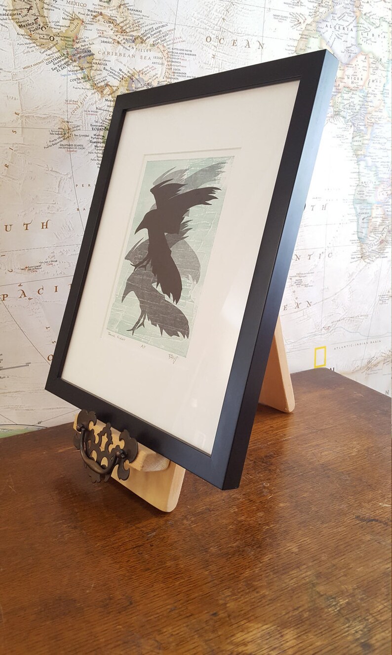 Wooden Tabletop Easel With Antique Decor Etsy