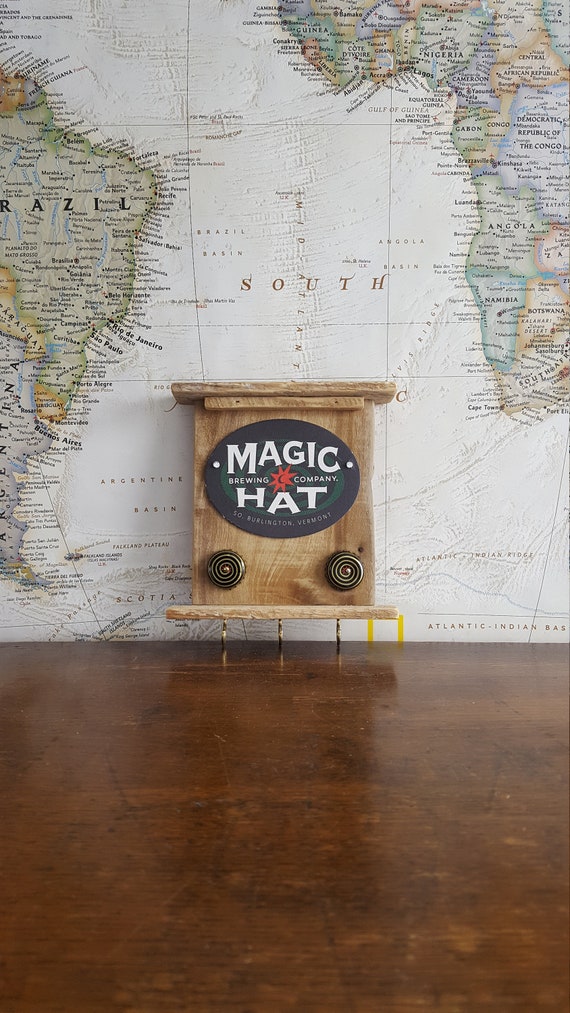 Magic Hat Key Ring Holder With Reclaimed Pallet Wood Etsy
