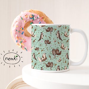 Otter Mug, 4 Colors Available