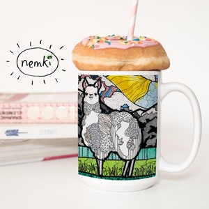 Mignon mug de lama image 1