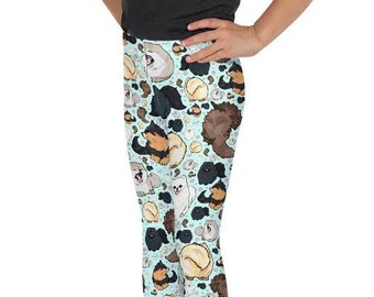 Pomeranian Leggings for Kids