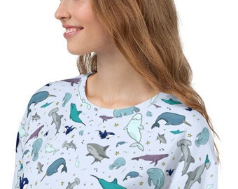 Cute Ocean Animal Sweatshirt