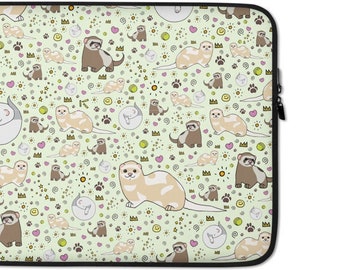 Ferret Laptop Sleeve, Ferret Laptop Case