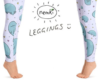 Manatee Leggings