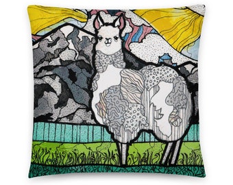 KongMoTree Regali ispiratori Llama Regali Llama Cuscino