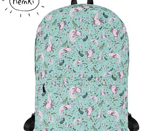motif visa 9 france cadeau mignon accessoires Axolotl sac Axolotl Axolotl