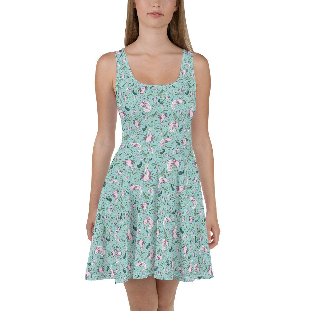 Image of Axolotl Skater Dress