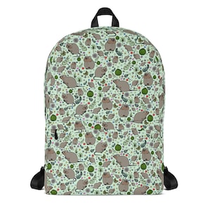 Quokka Backpack Cute Quokka Backpack Quokka Rucksack Quokka Bag Cute Quokkas Smiling Quokka Australia Quokka Design Quokka Gifts