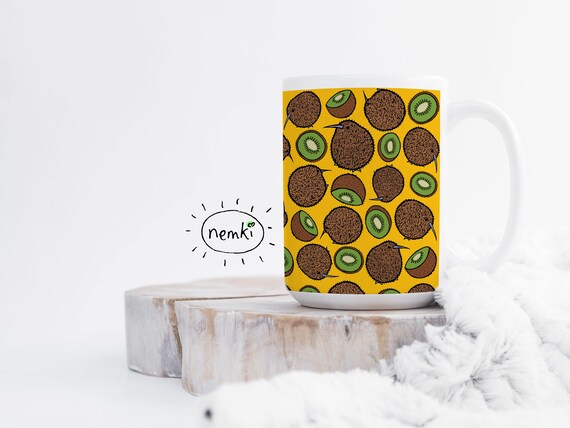 Kiwi Mug Kiwi Oiseau Tasse Mignon Kiwi Design Kiwi Design Tasse Mignon Kiwi Kiwi Cadeaux Kiwi Fruits Kiwi Oiseau Cadeau Kiwi Cartoon Kiwi Mignon Kiwi