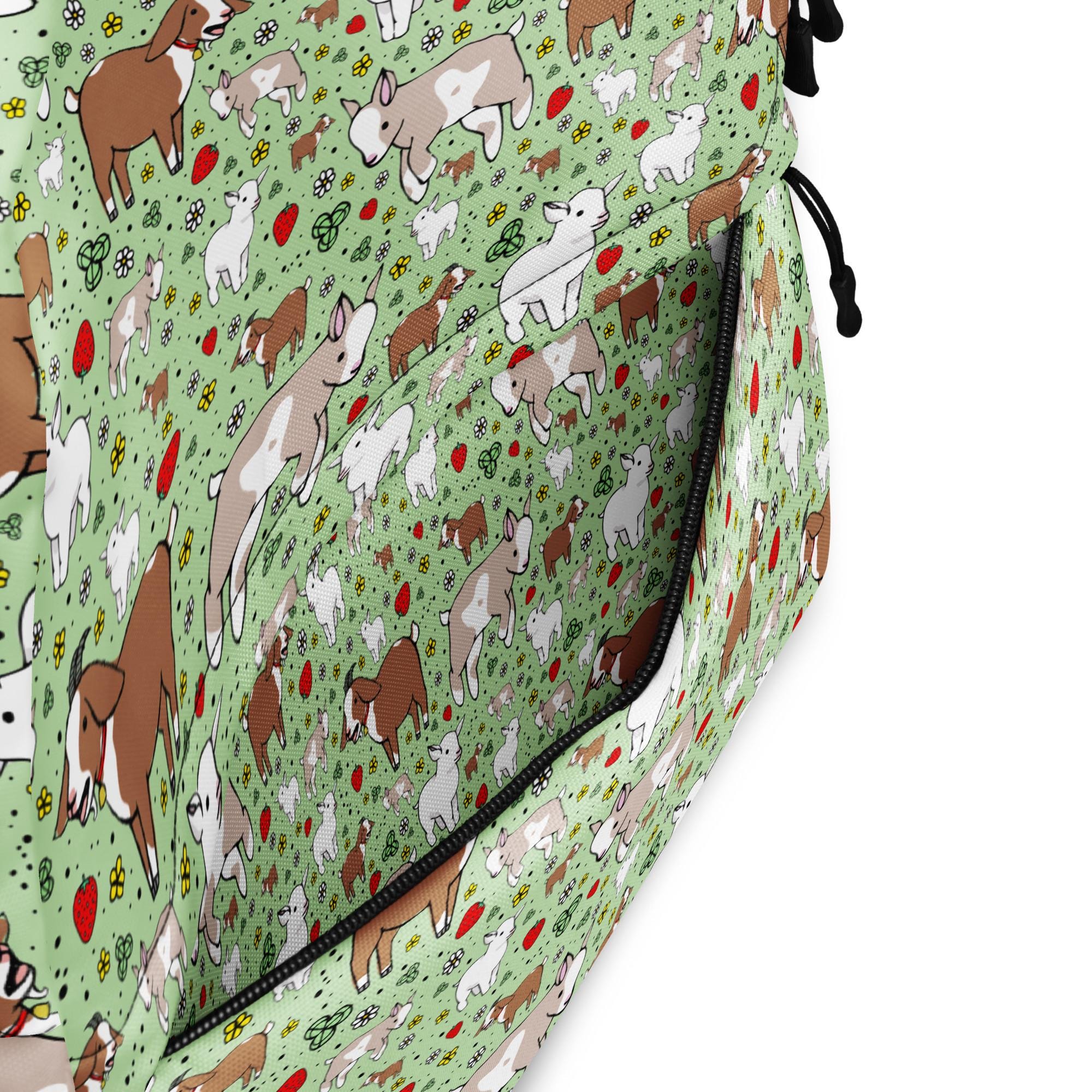 Cute Goat Backpack - Etsy Cute Goat Backpack - Etsy
