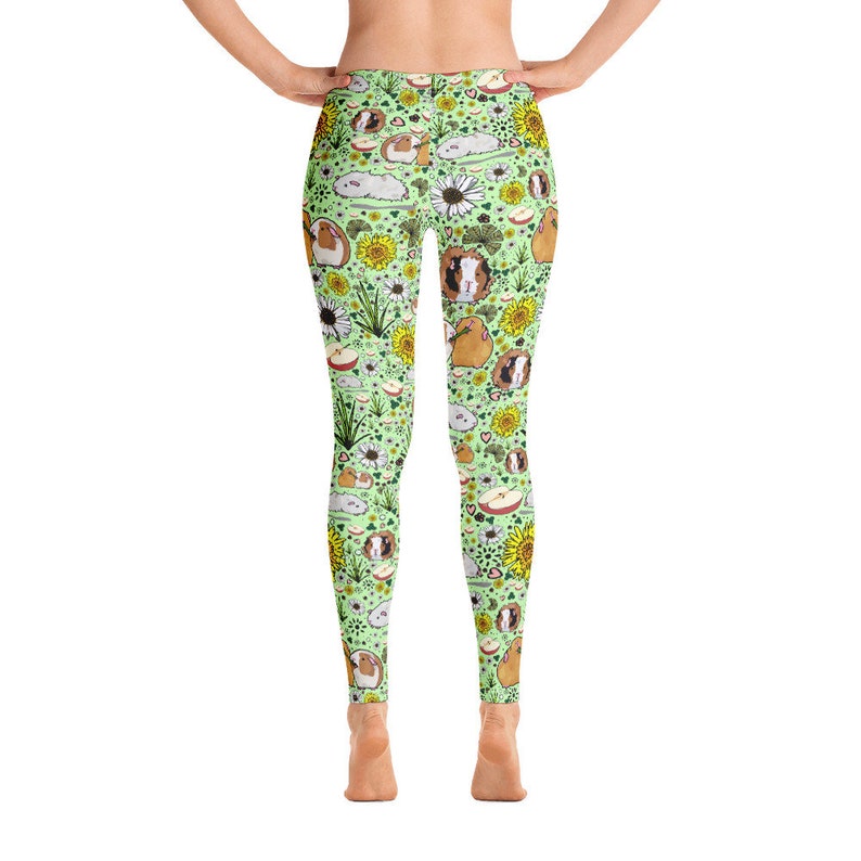 Guinea Pig Print Pattern Women Leggings