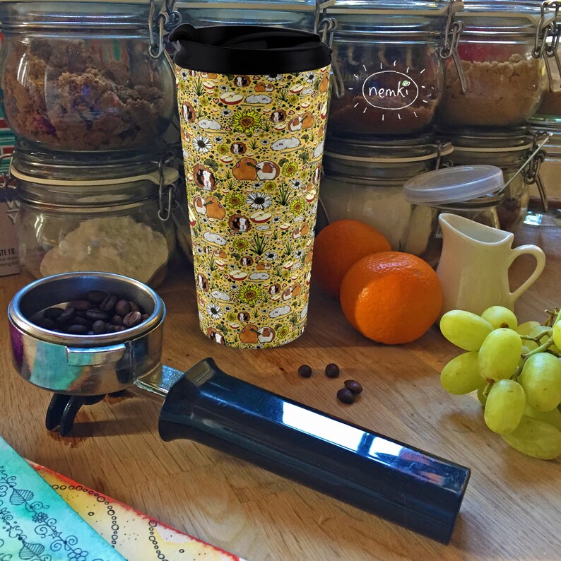 Guinea Pig Travel Mug Guinea Pig Gifts Guinea Pig Cup Cute Etsy Australia