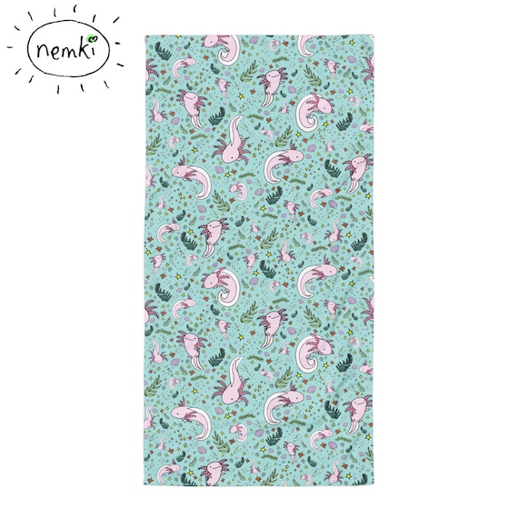 Axolotl Serviette Plage Axolotl Serviette Axolotl Salamandre Serviettes