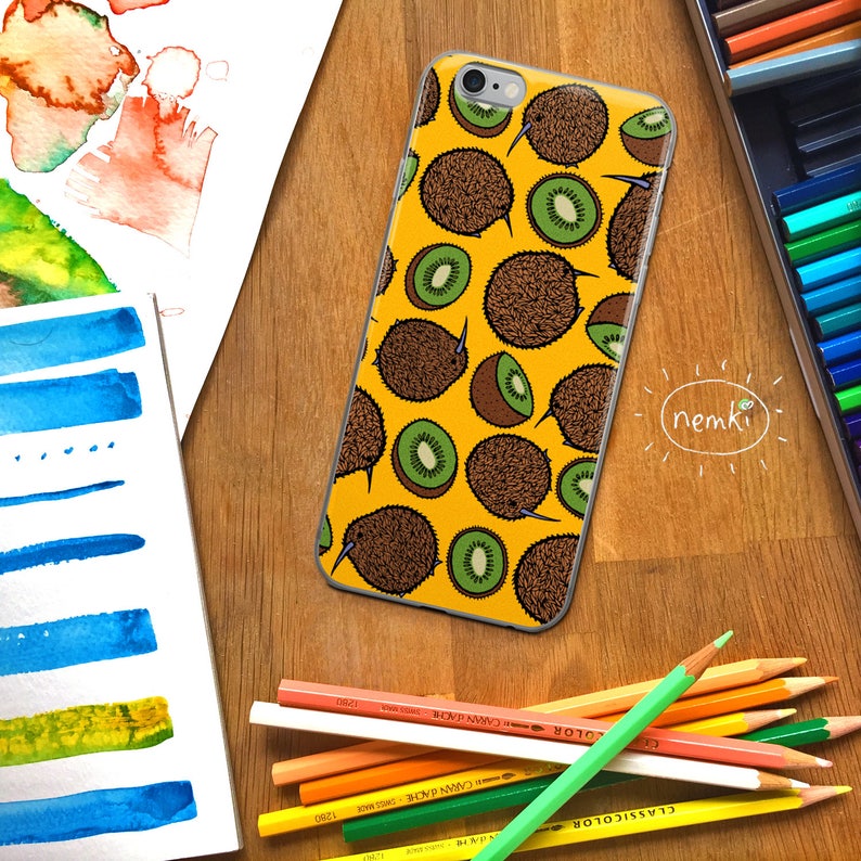 Kiwi Phone Case Kiwi iPhone Case Kiwi Samsung Case Cute Kiwis Etsy