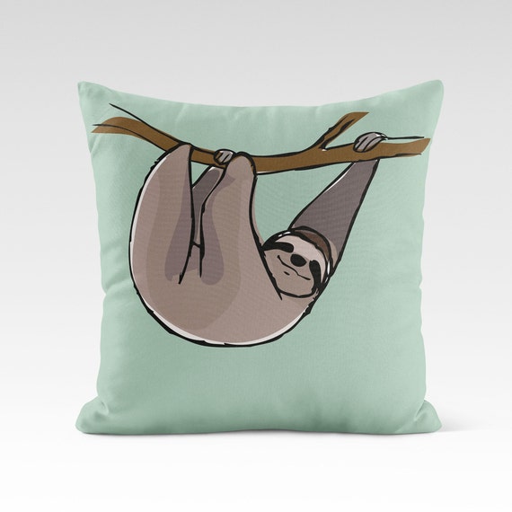 sloth cushion