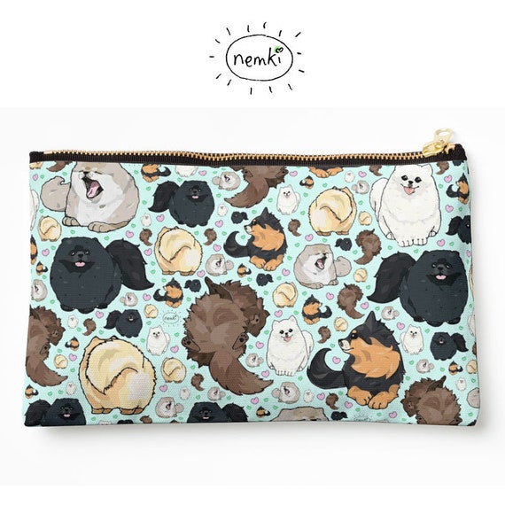 Pomeranian Zipper Pouch Pomeranian Zipper Pouch