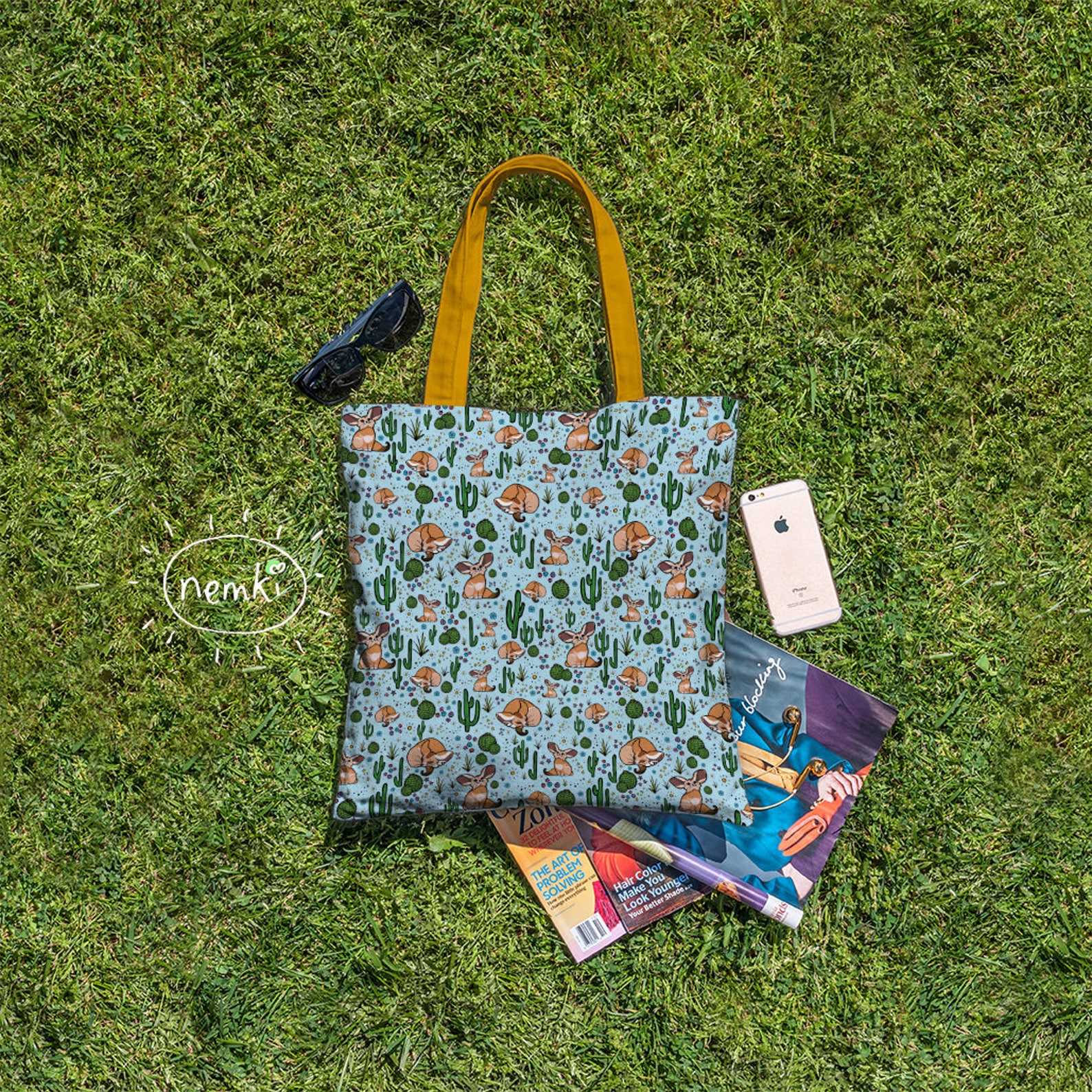 Fennec Fox Cute Desert Bag Fox Gifts for Her Fennec Fox Bag Etsy