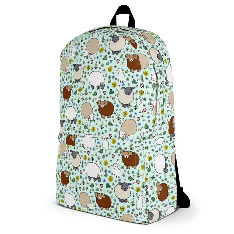 Cute Sheep Backpack image 2