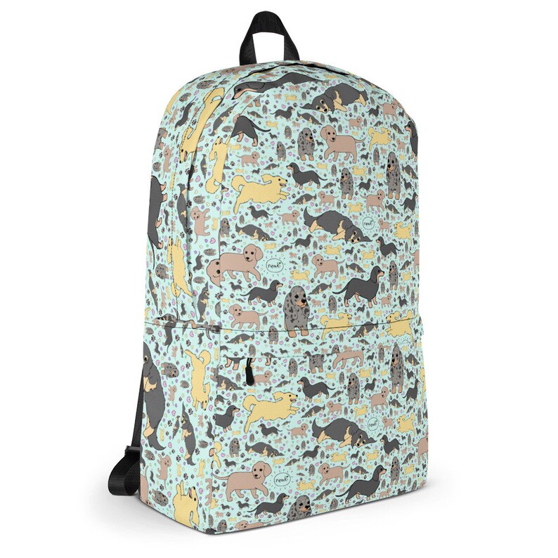 Dachshund Backpack Dachshund Rucksack Dachshund Bag Dachshund Etsy