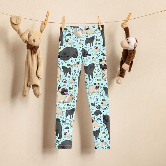 Pug Pants - Black & Tan Pugs Pug Pants - Black & Tan Pugs