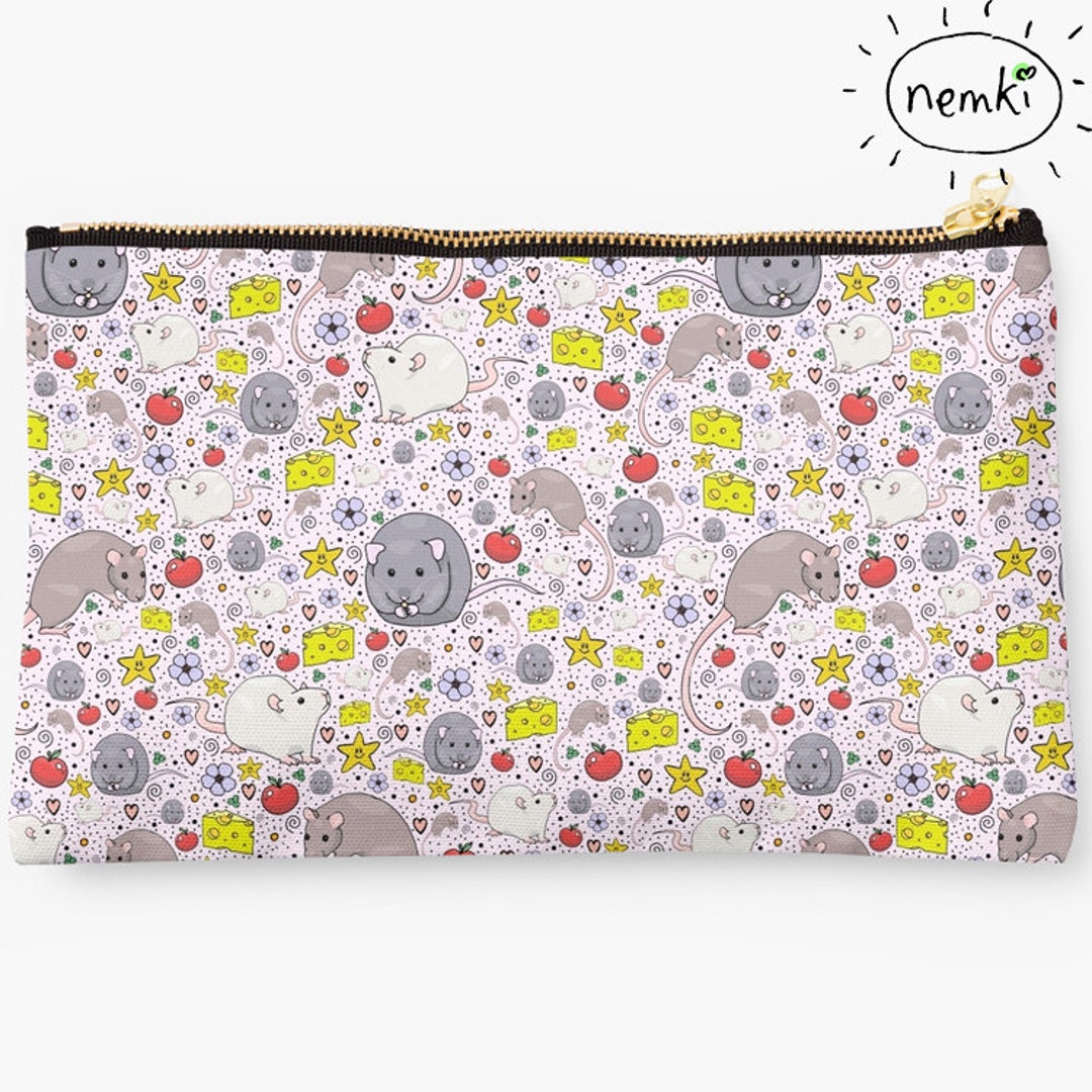 完璧すぎて可愛げがない Rat Canada Etsy - Pouch Zipped 小物