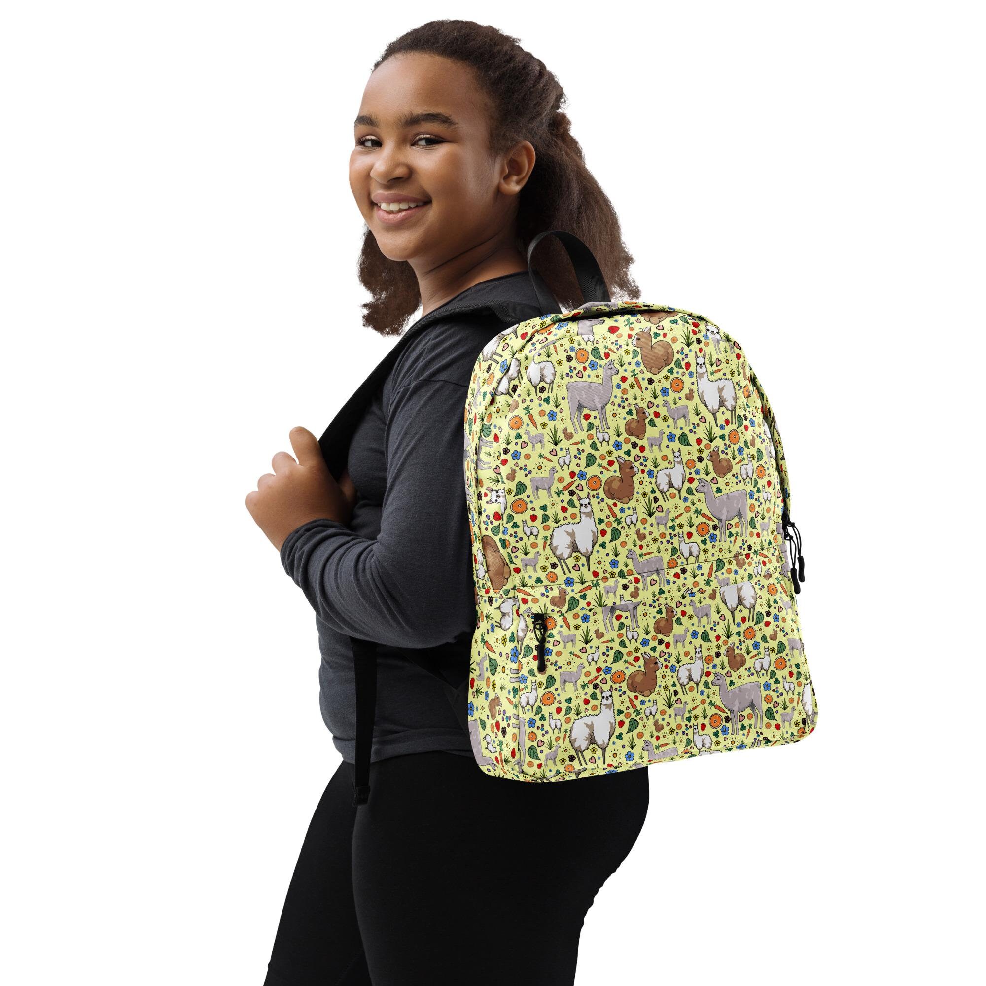 Cute llama backpacks hotsell