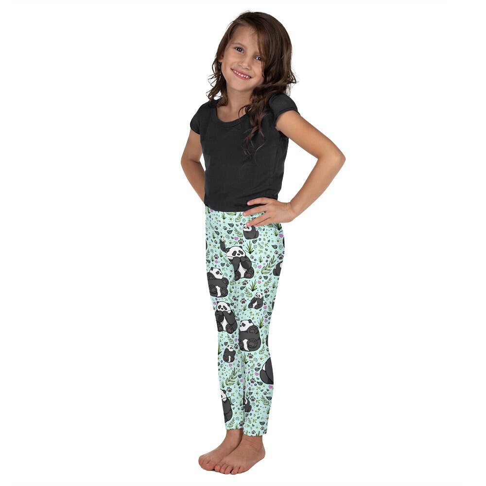 Cute Panda Leggings for Kids Etsy Singapore