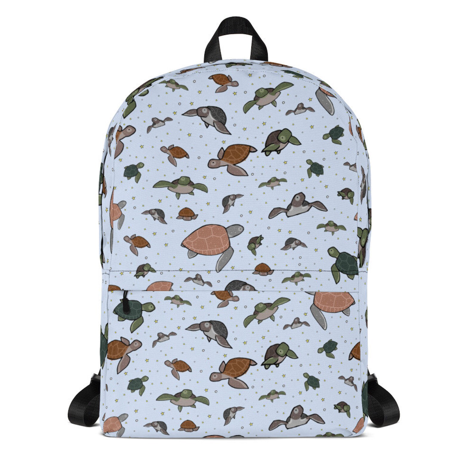Sea Turtle Backpack Turtles Rucksack Cute Turtle Bag Turtle Etsy UK