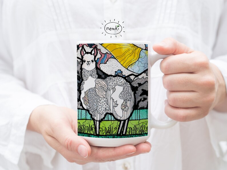 Mignon mug de lama image 10