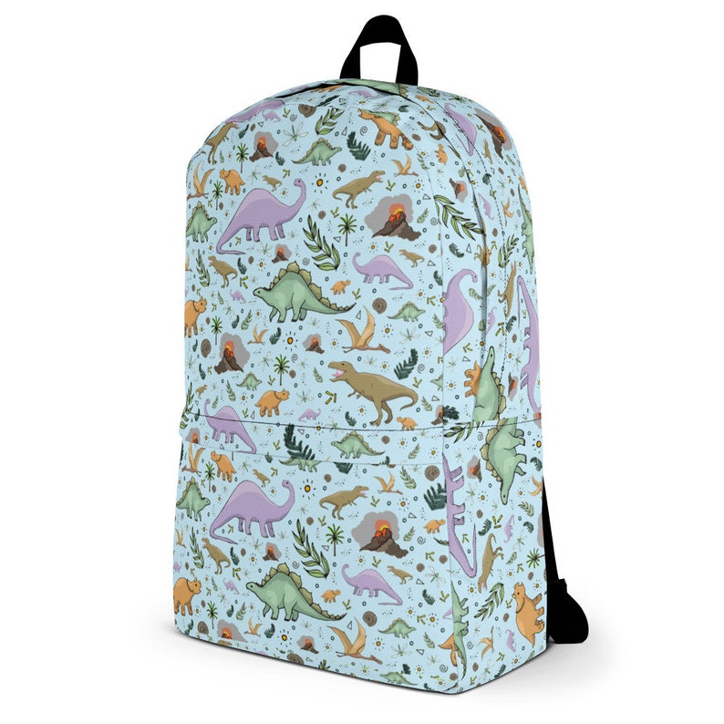 Dinosaur Backpack Dinosaurs Rucksack Cute Dinosaur Bag Etsy