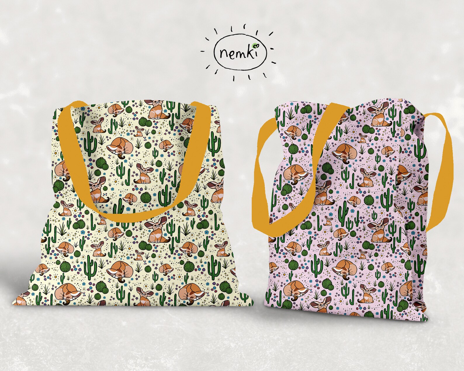 Fennec Fox Cute Desert Bag Fox Gifts for Her Fennec Fox Bag Etsy