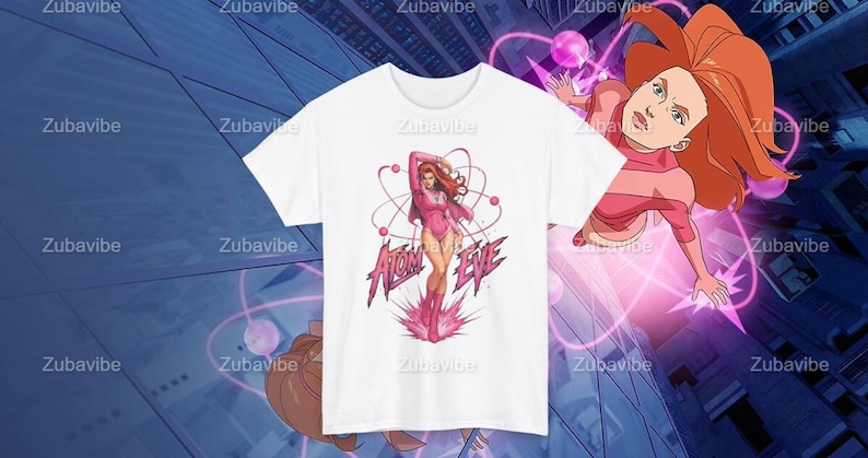 Camiseta vintage Atom Eve / Invincible, Cómic, Unisex, Regalo para fans imagen 8