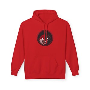 Jeffpool Landshark Deadpool Logo Hoodie | Marvel Rivals Graphic image 19