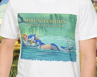 Emma Frost & Jeff the Land Shark Shirt  | Bare Necessities, Jungle Book Parody