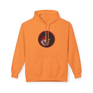 Jeffpool Landshark Deadpool Logo Hoodie | Marvel Rivals Graphic image 14
