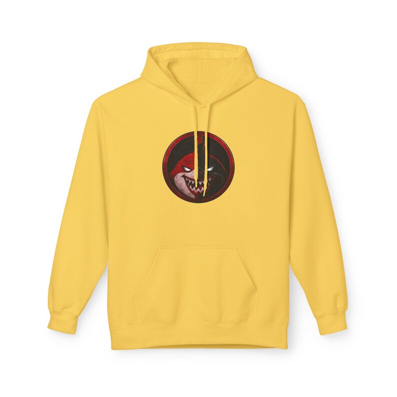 Jeffpool Landshark Deadpool Logo Hoodie | Marvel Rivals Graphic image 16