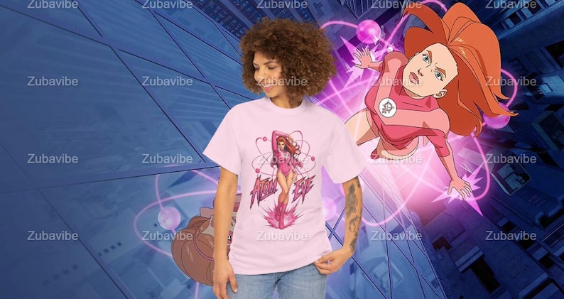 Camiseta vintage Atom Eve / Invincible, Cómic, Unisex, Regalo para fans imagen 3