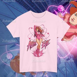 Camiseta vintage Atom Eve / Invincible, Cómic, Unisex, Regalo para fans imagen 6