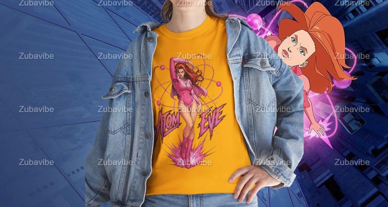Camiseta vintage Atom Eve / Invincible, Cómic, Unisex, Regalo para fans imagen 2