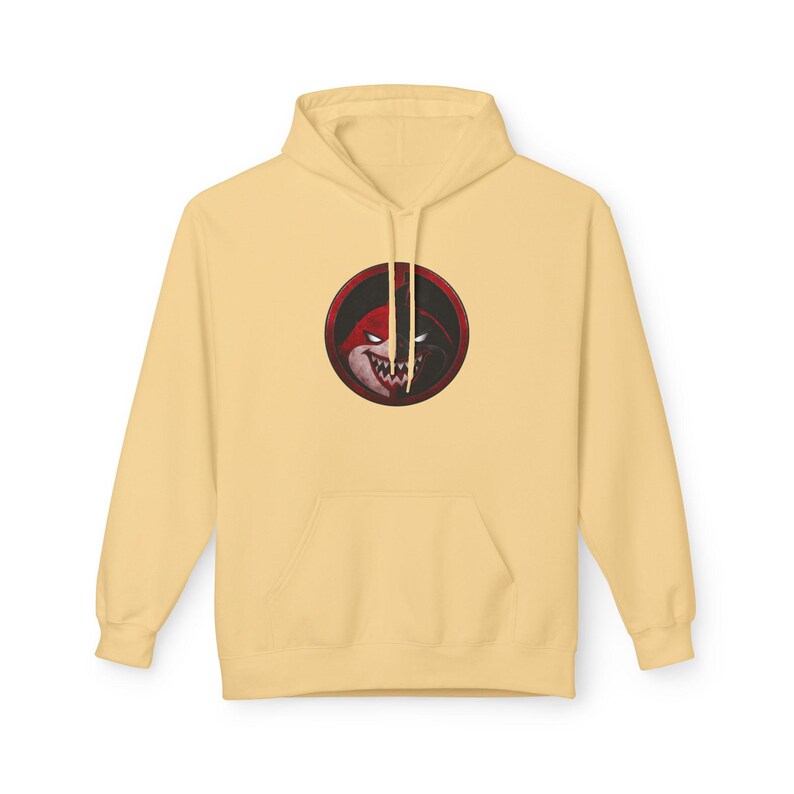 Jeffpool Landshark Deadpool Logo Hoodie | Marvel Rivals Graphic image 11