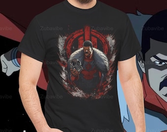 Camiseta vintage Thragg Skull / Invincible, unisex, regalo para fans.
