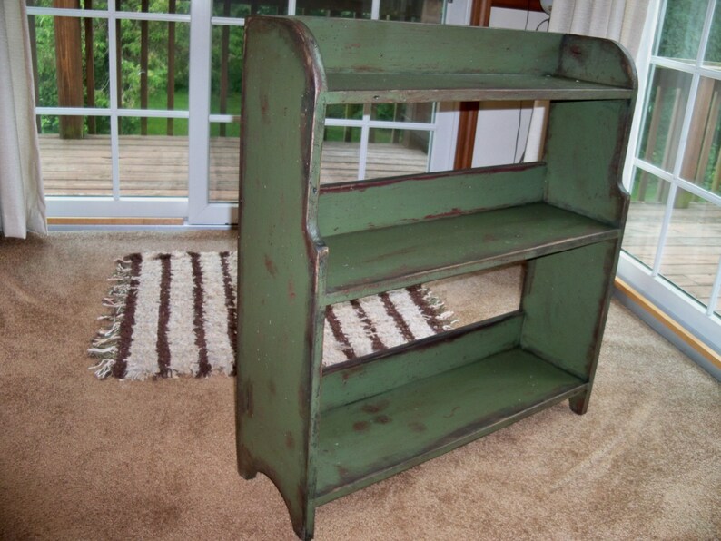 Owensburg Bucket Bench or Bookcase Etsy
