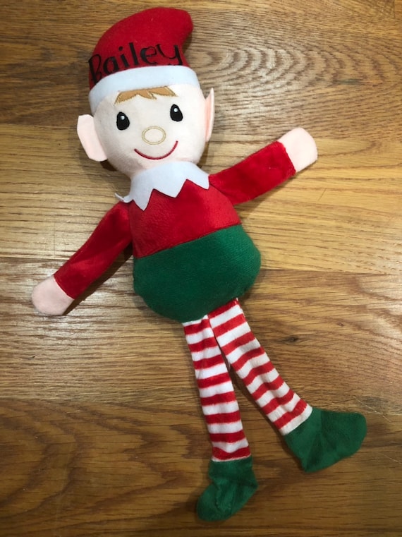 plush elf child's elf toy stuffed elf elf doll Etsy